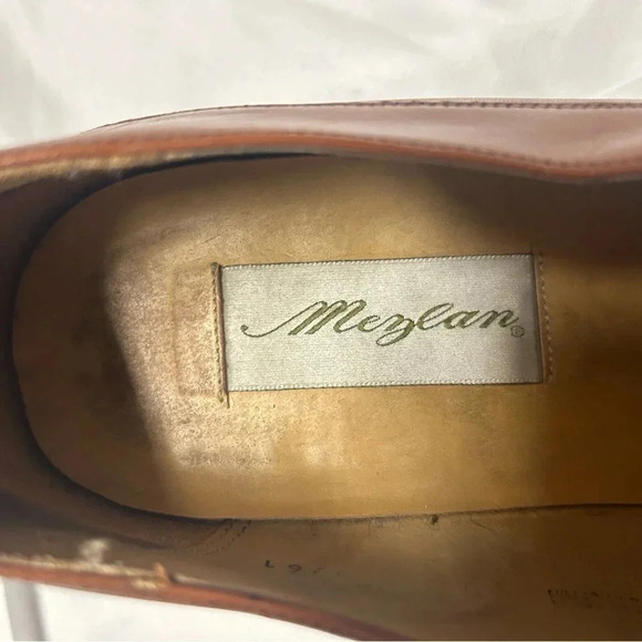Mezlan Men’s vintage excellent condition leather tassel size 11.5 dress shoes - Picture 9 of 11